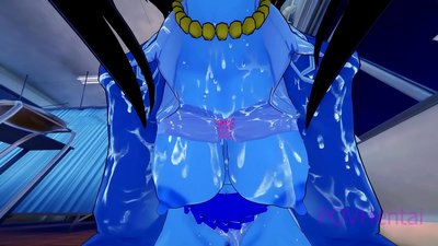 Undead famke monster